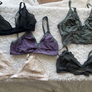 Bralettes size Small from Talula, H&M & Aerie